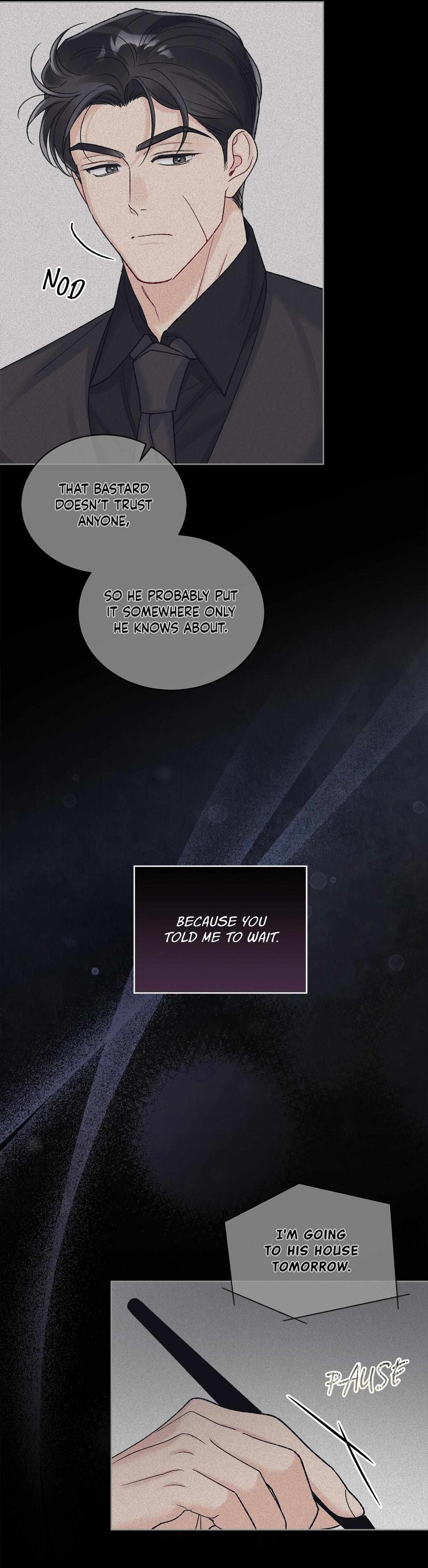 Read Monochrome Rumor chapter 135 image 32 on Lezhin