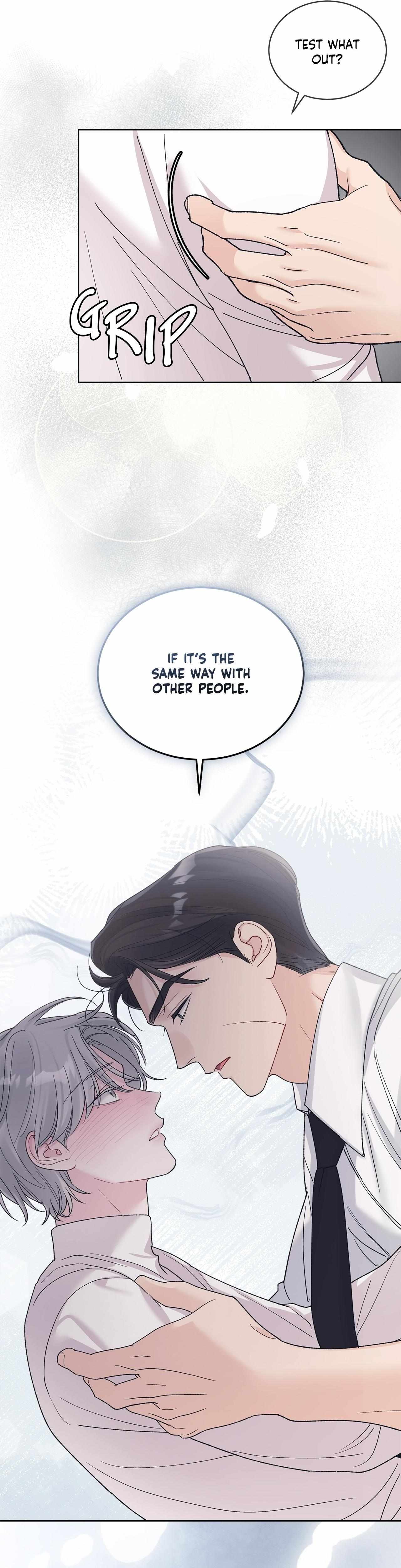 Read Monochrome Rumor chapter 135 image 35 on Lezhin