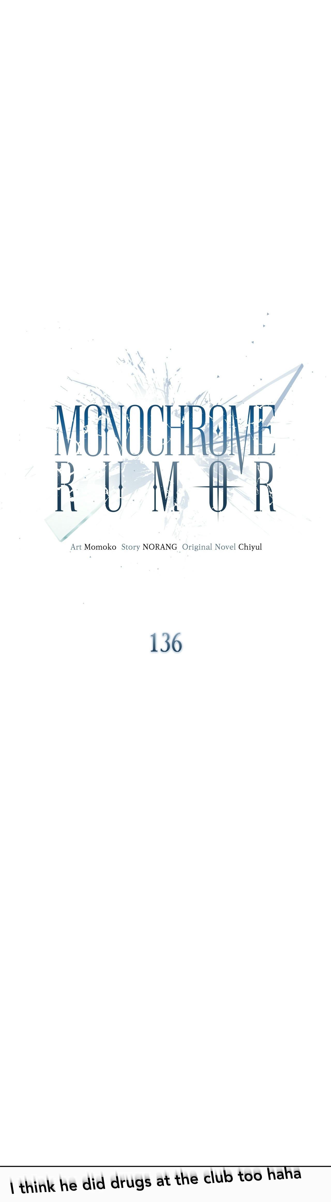 Read Monochrome Rumor chapter 136 image 22 on Lezhin