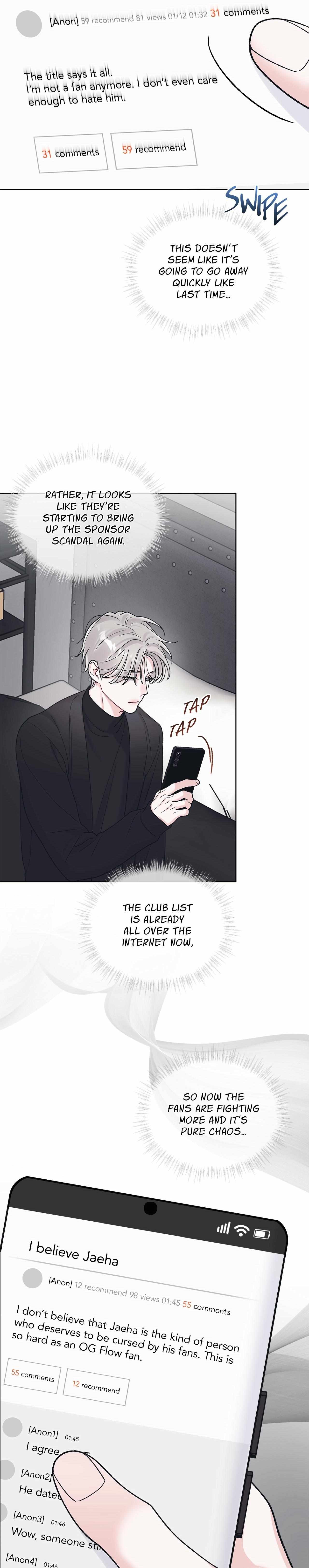 Read Monochrome Rumor chapter 136 image 23 on Lezhin
