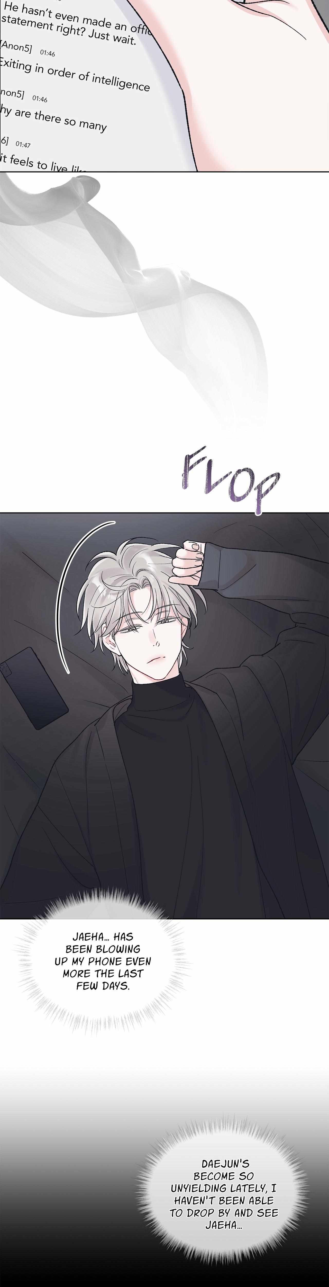Read Monochrome Rumor chapter 136 image 24 on Lezhin