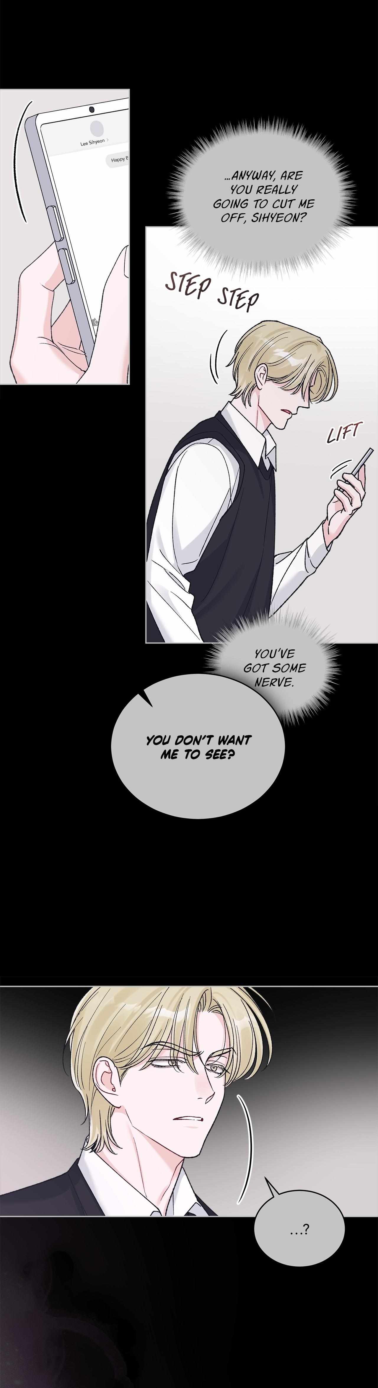 Read Monochrome Rumor chapter 137 image 27 on Lezhin