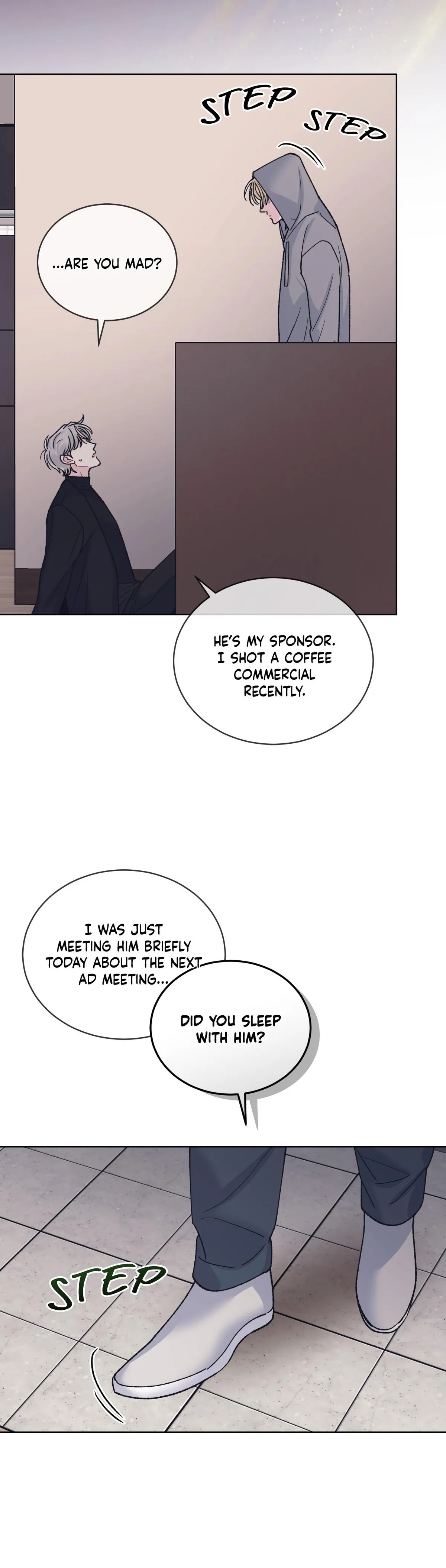 Read Monochrome Rumor chapter 138 image 1 on Lezhin