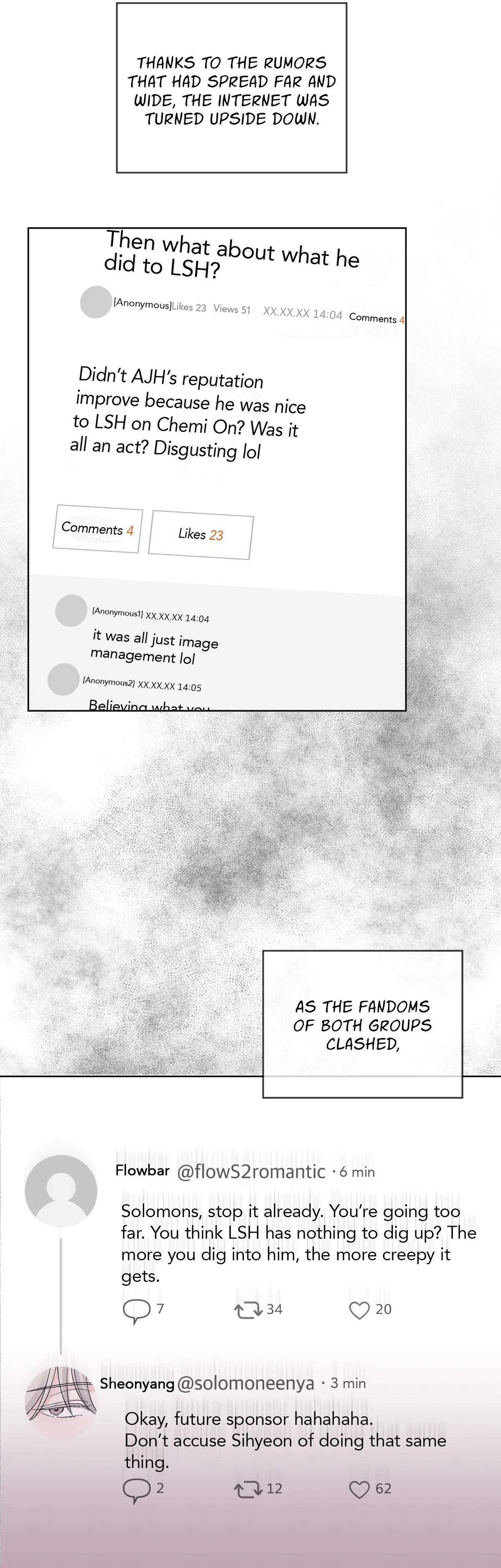 Read Monochrome Rumor chapter 138 image 25 on Lezhin