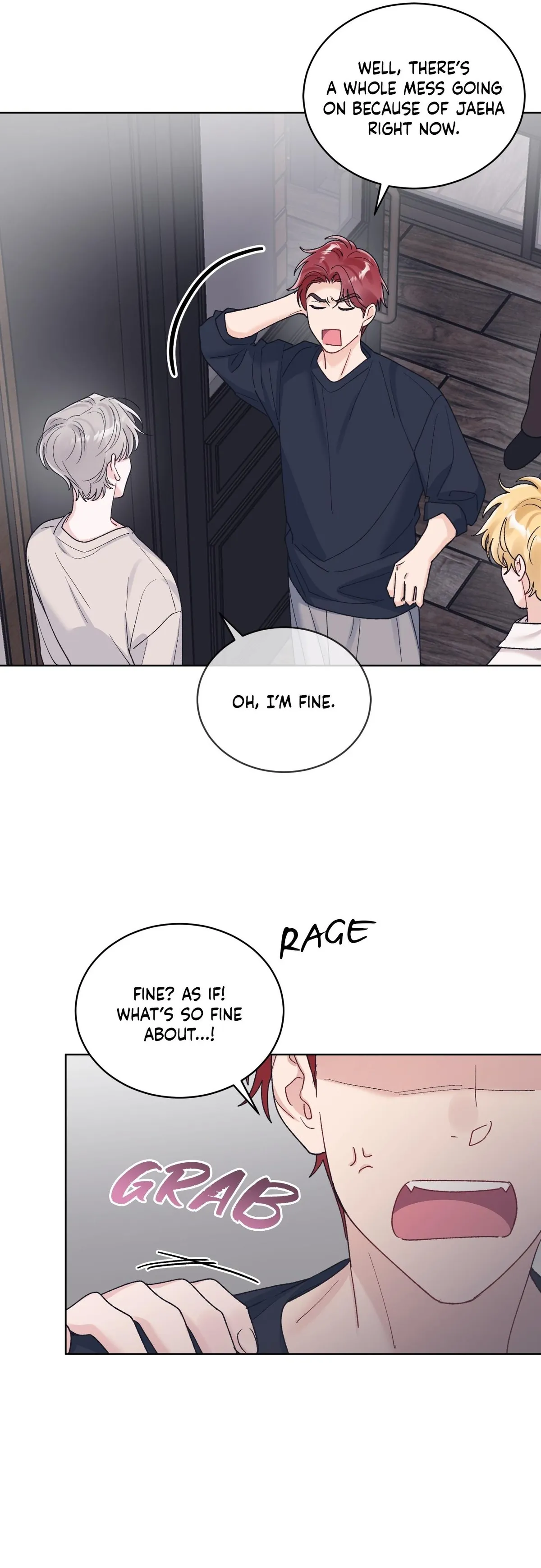 Read Monochrome Rumor chapter 138 image 37 on Lezhin