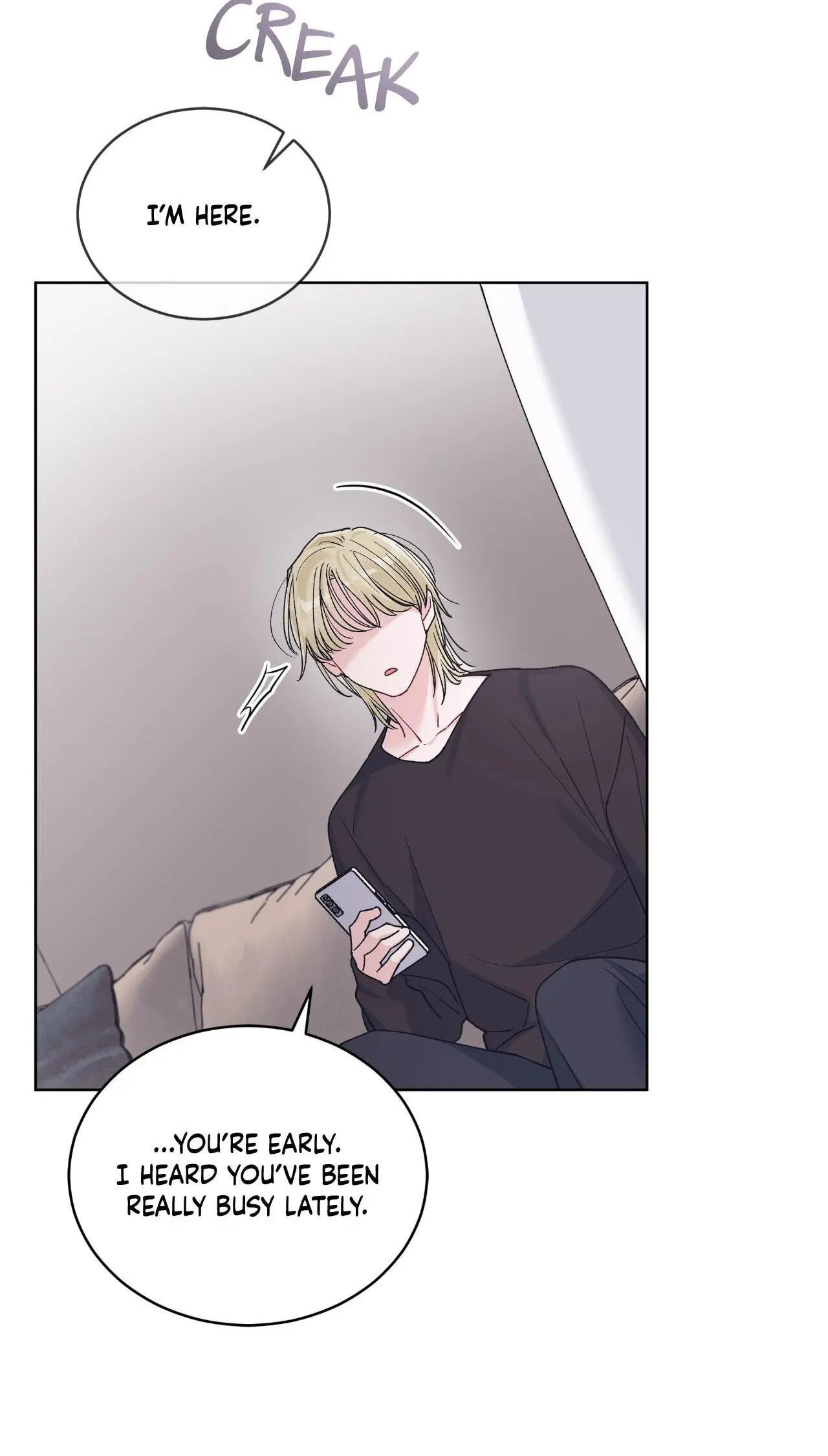 Read Monochrome Rumor chapter 139 image 46 on Lezhin