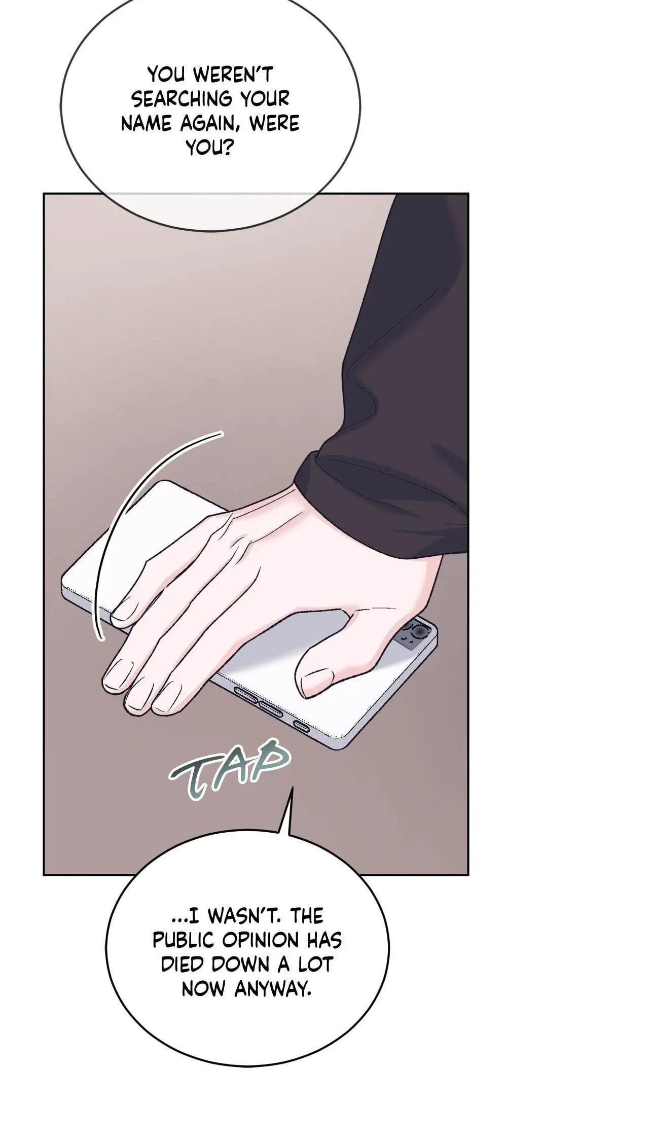 Read Monochrome Rumor chapter 139 image 48 on Lezhin