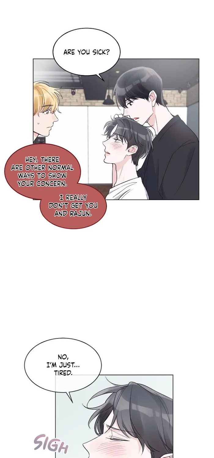 Read Monochrome Rumor chapter 14.1 image 12 on Lezhin
