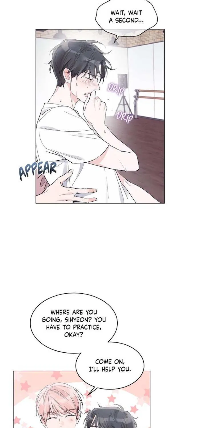 Read Monochrome Rumor chapter 14.1 image 2 on Lezhin