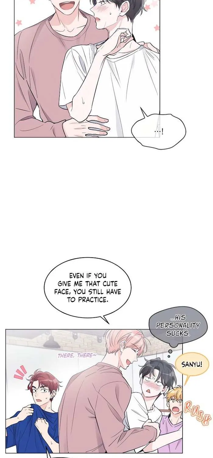 Read Monochrome Rumor chapter 14.1 image 3 on Lezhin