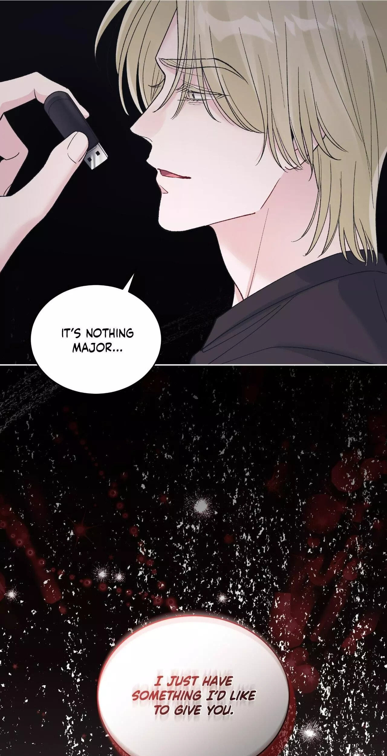 Read Monochrome Rumor chapter 140 image 49 on Lezhin