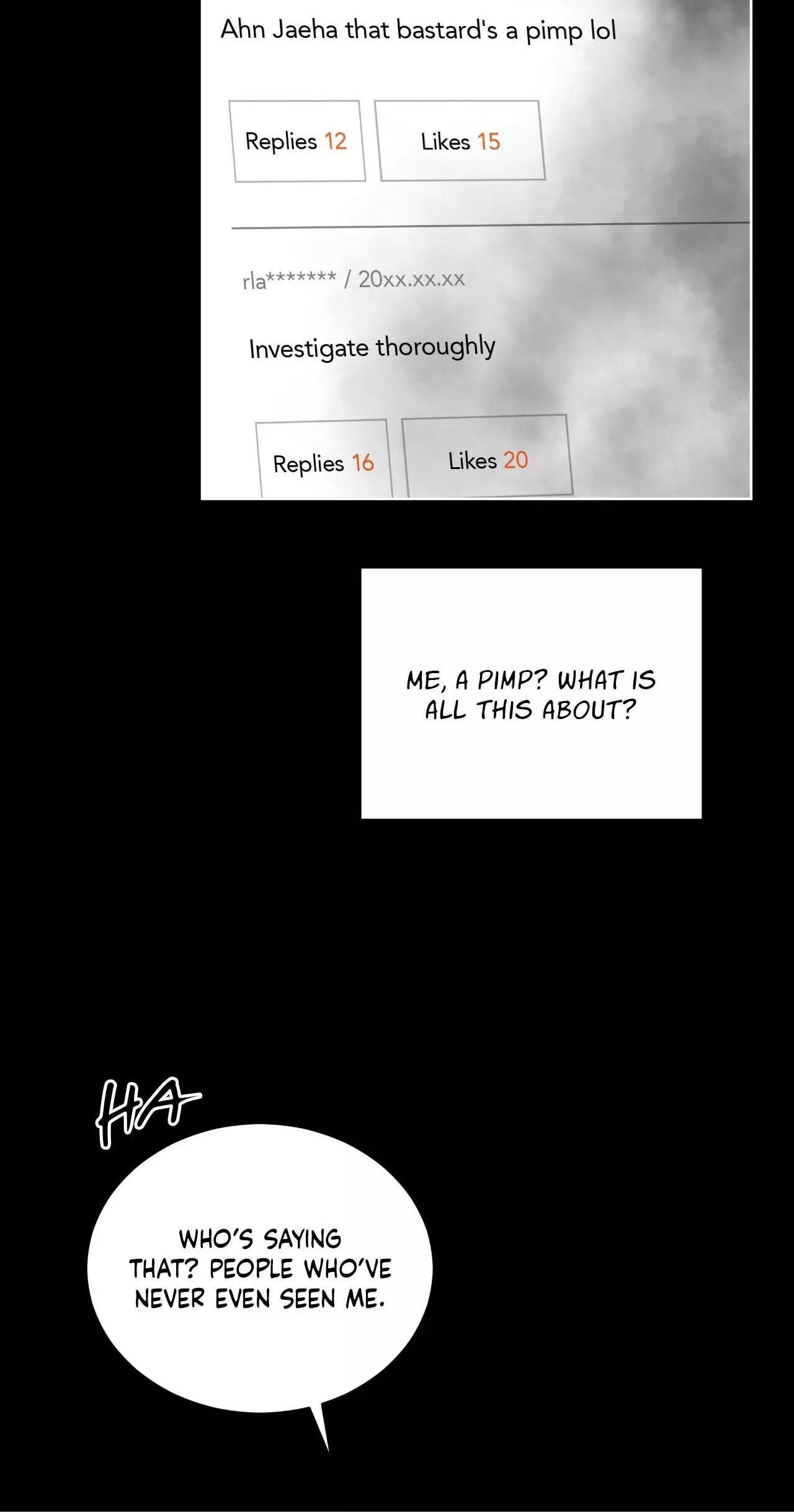 Read Monochrome Rumor chapter 140 image 8 on Lezhin