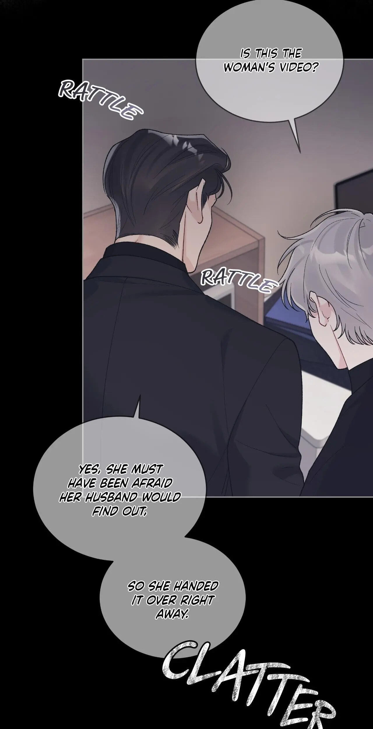 Read Monochrome Rumor chapter 141 image 59 on Lezhin