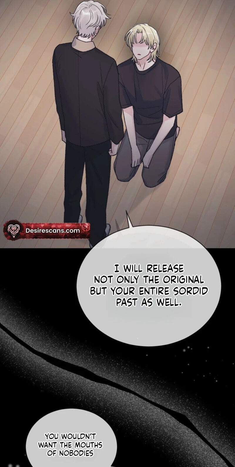 Read Monochrome Rumor chapter 142 image 54 on Lezhin
