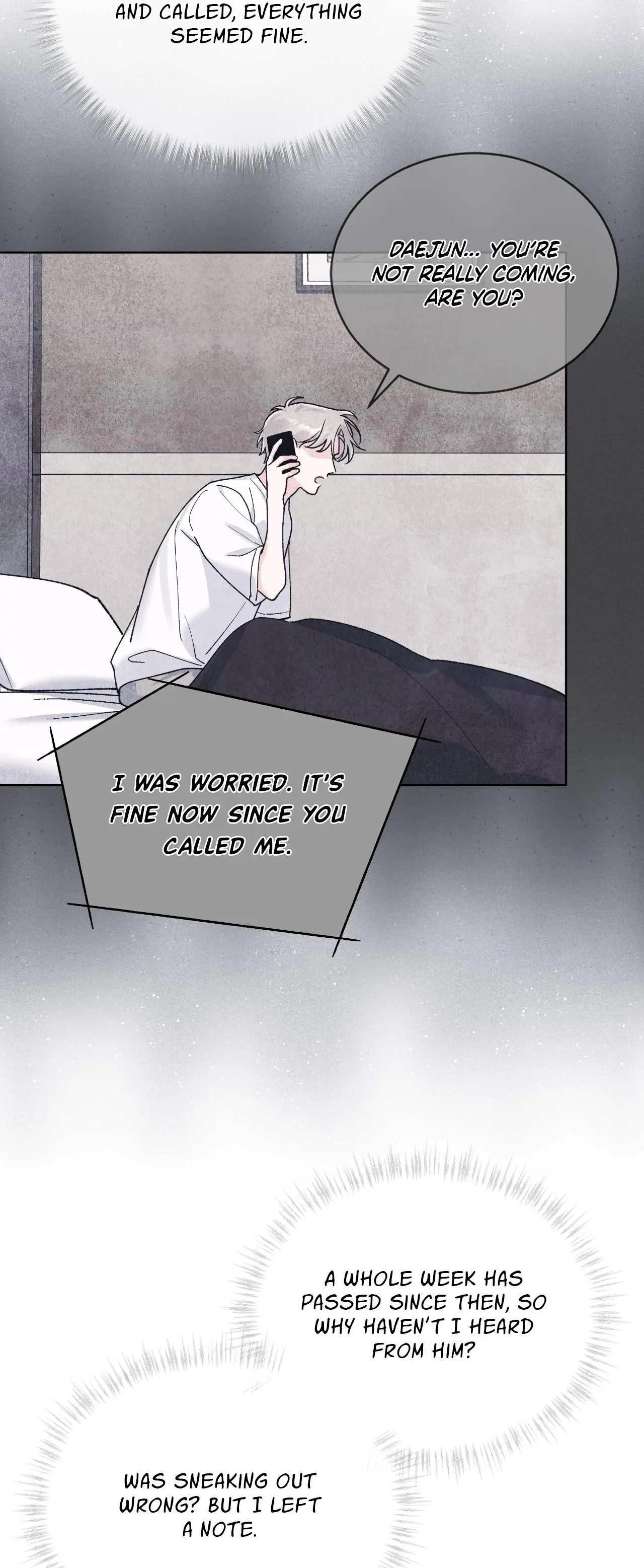 Read Monochrome Rumor chapter 146 image 26 on Lezhin