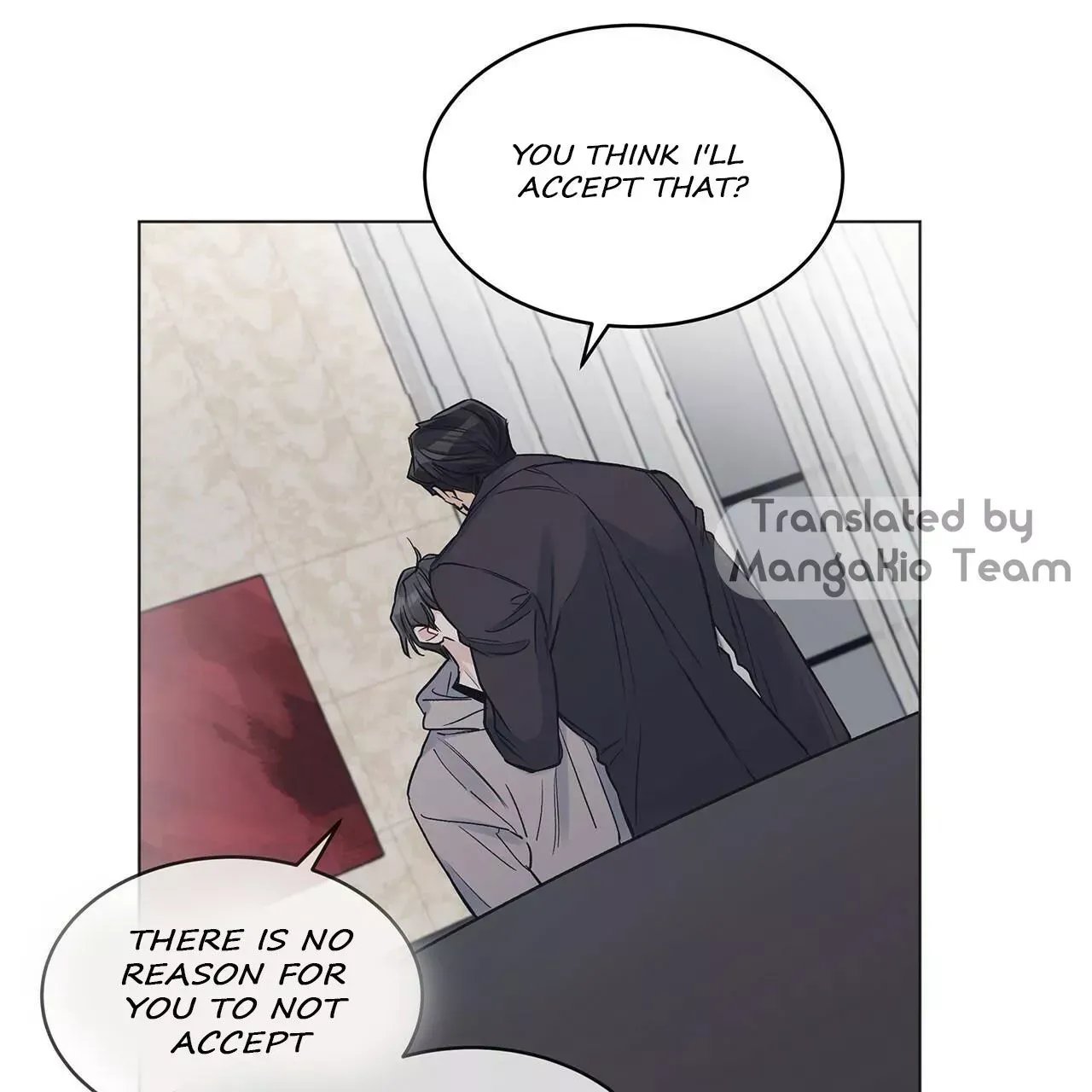 Read Monochrome Rumor chapter 16.2 image 3 on Lezhin
