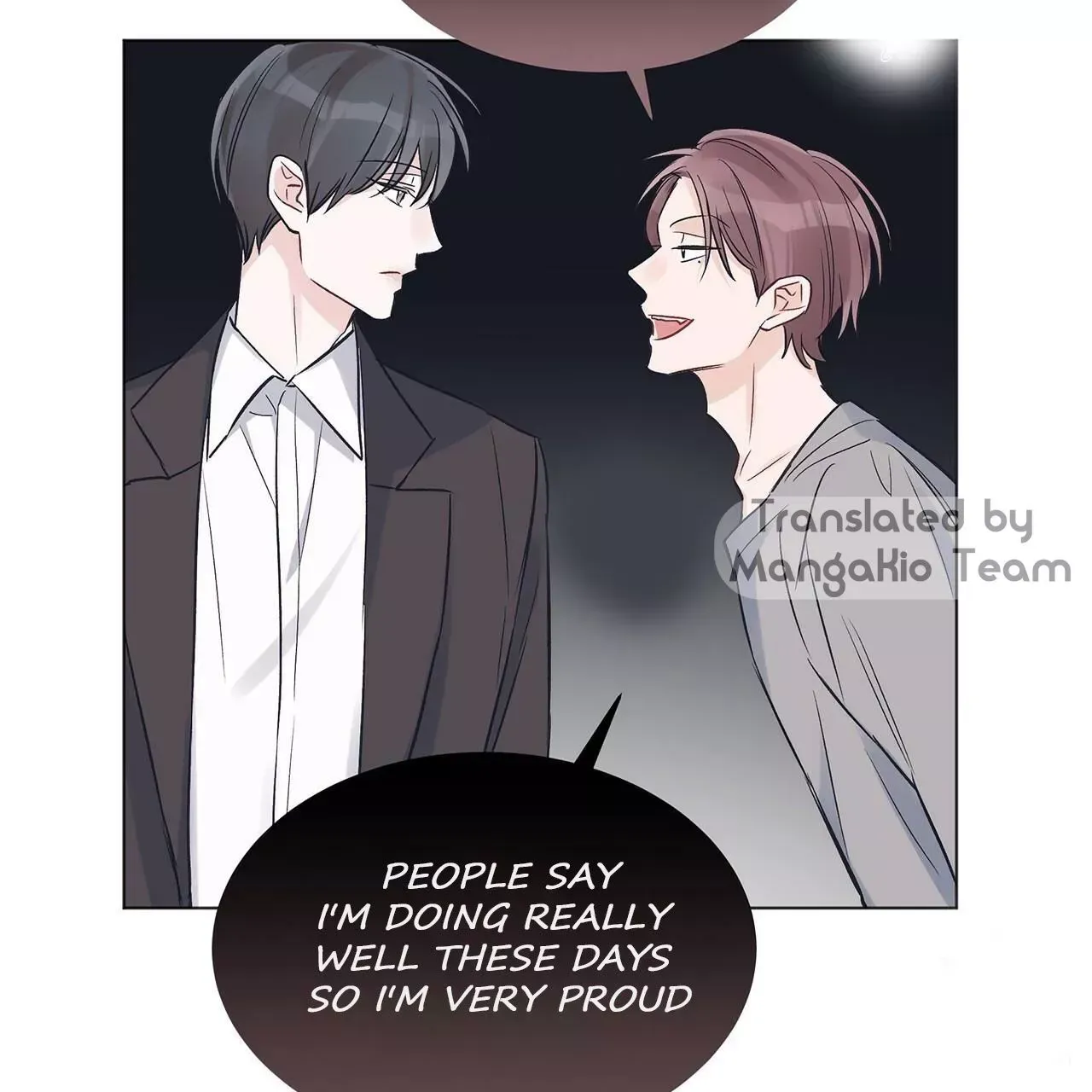 Read Monochrome Rumor chapter 16.2 image 45 on Lezhin