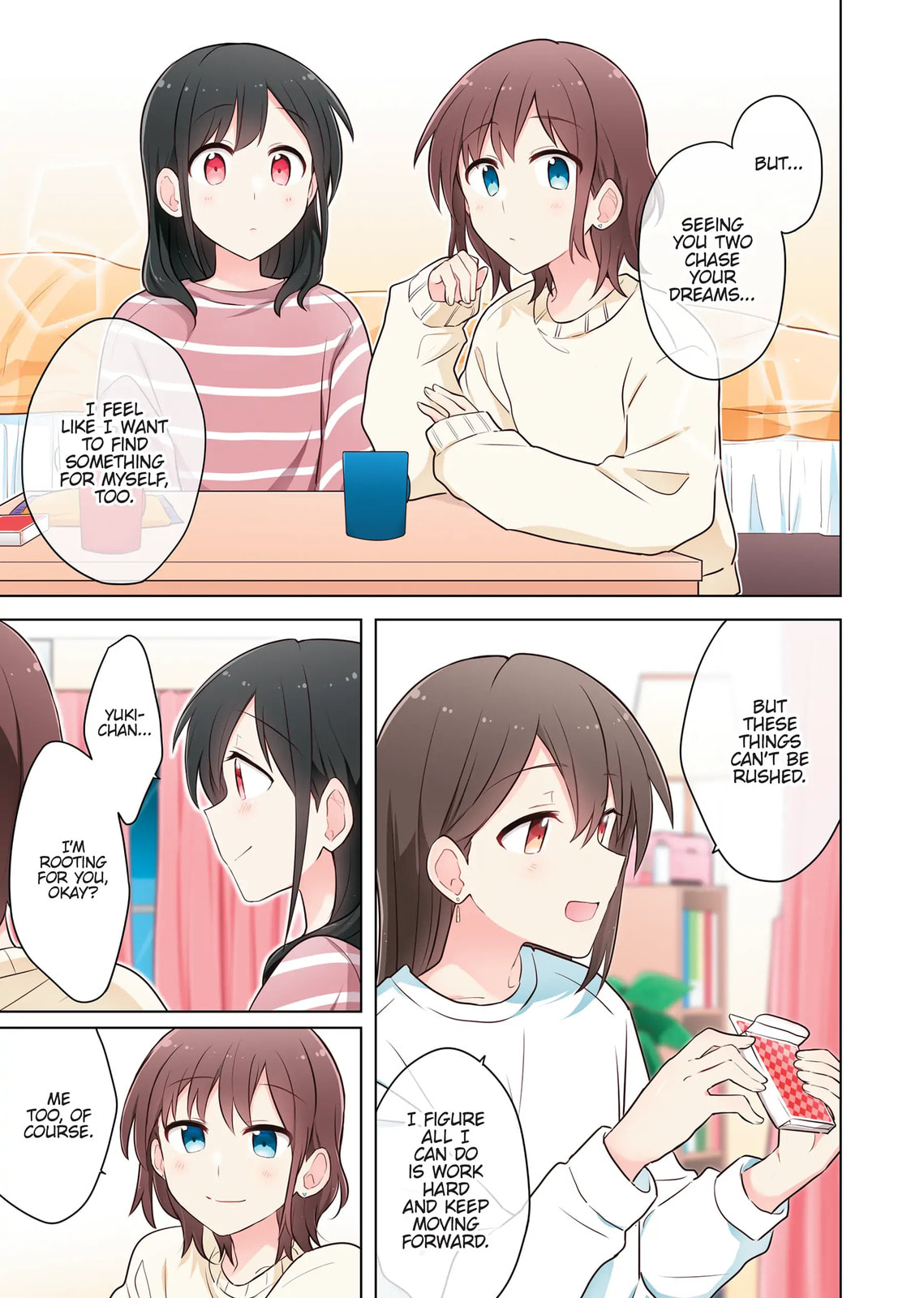 Monologue Woven For You (Colored) Chapter 8.5 page 9 - 