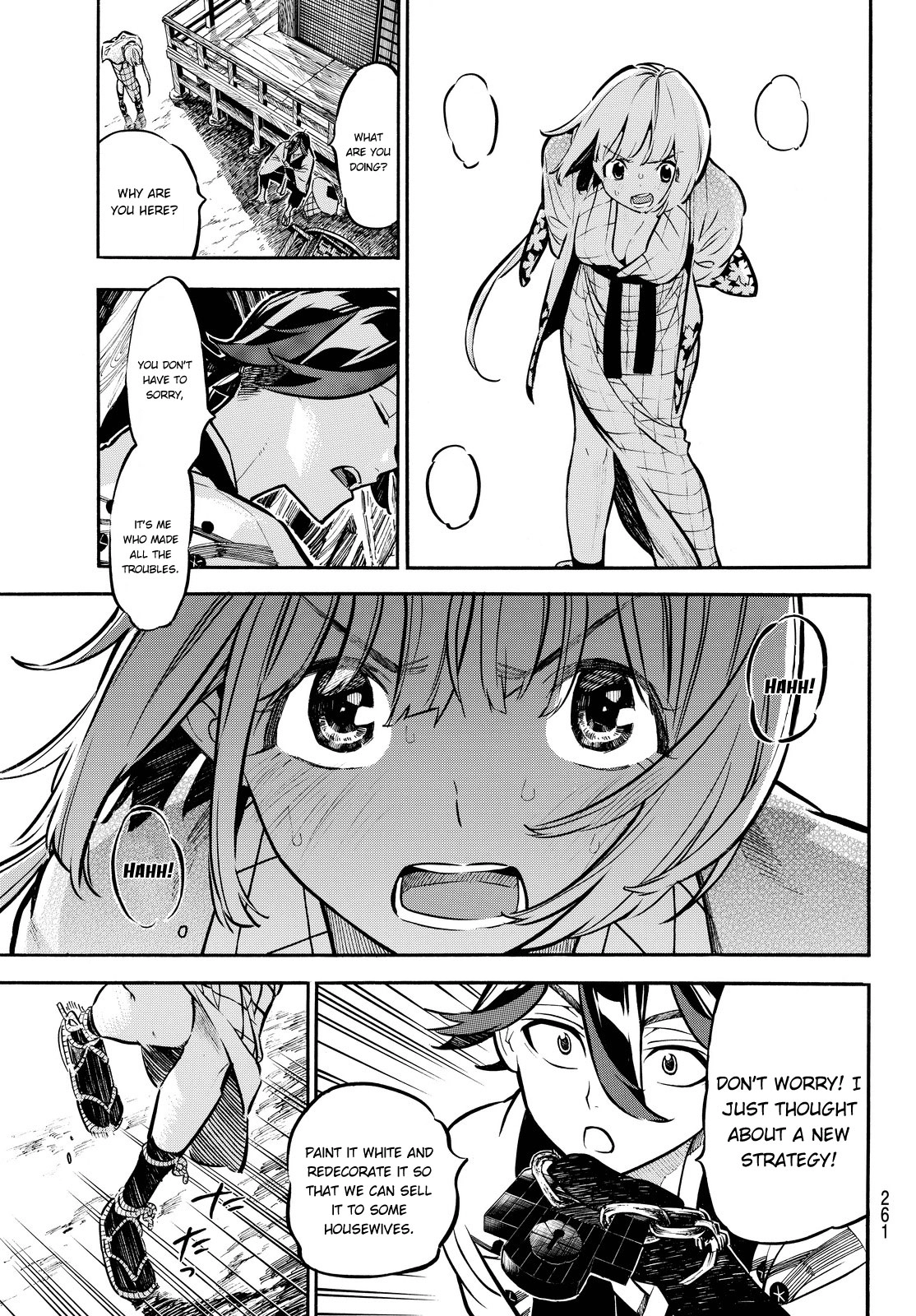 Mononote: Edo Kiketsu Ninja Emaki Chapter 10 page 12 - 