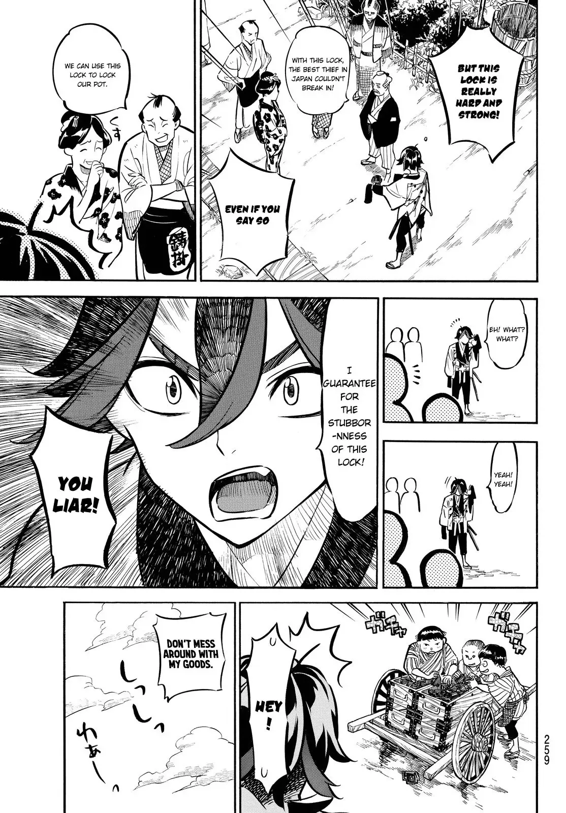 Mononote: Edo Kiketsu Ninja Emaki Chapter 10 page 10 - 
