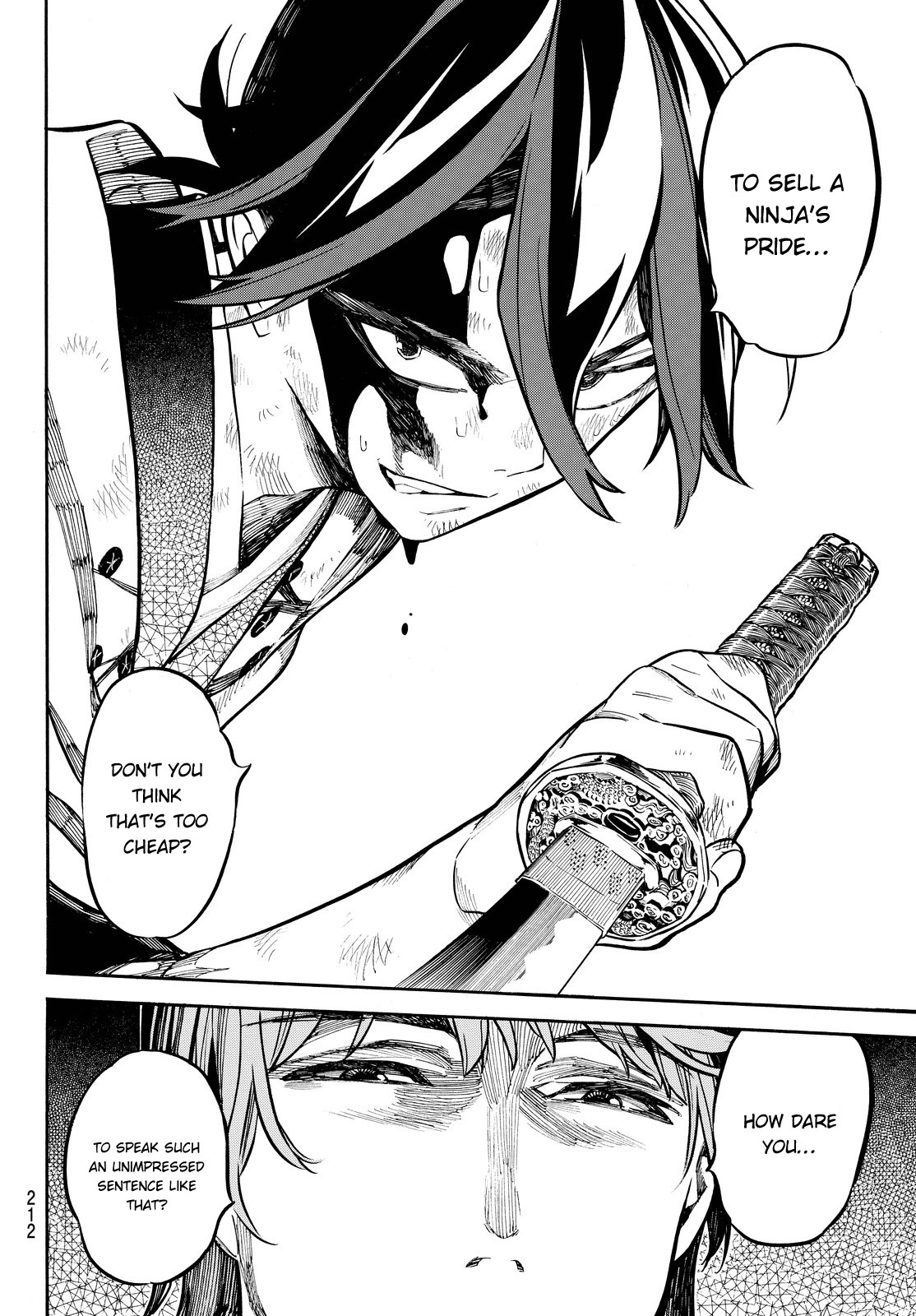 Mononote: Edo Kiketsu Ninja Emaki Chapter 14 page 17 - 