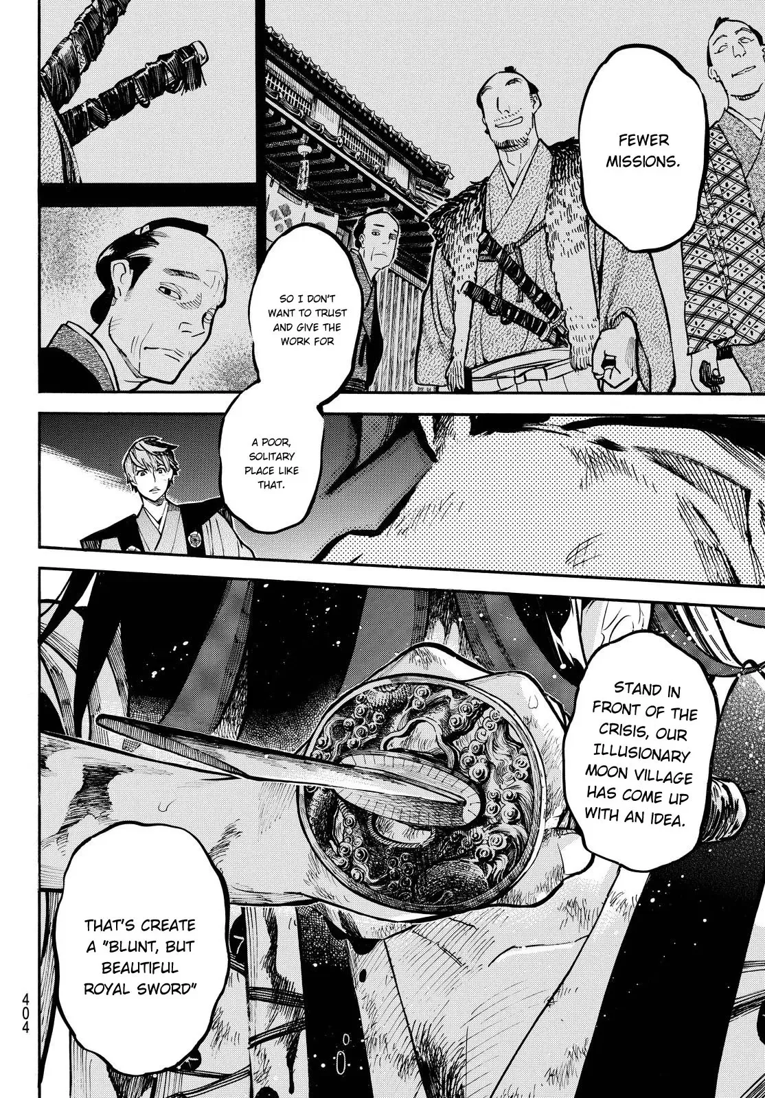 Mononote: Edo Kiketsu Ninja Emaki Chapter 17 page 10 - 