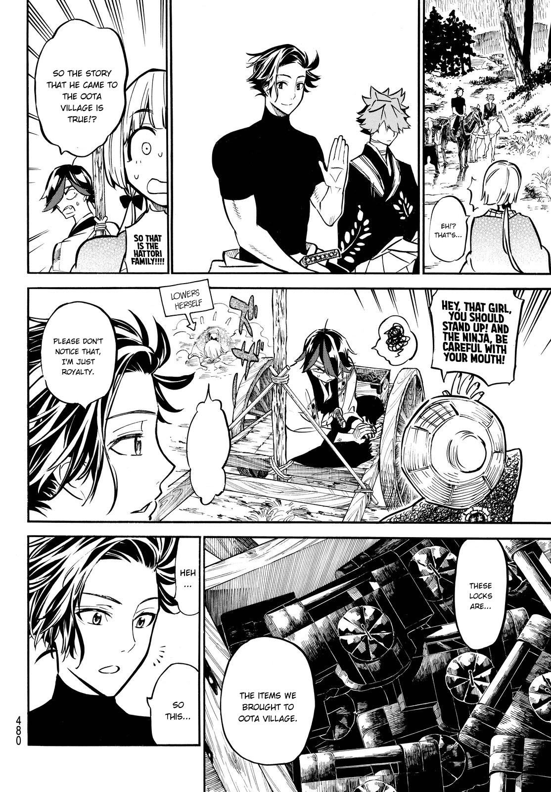 Mononote: Edo Kiketsu Ninja Emaki Chapter 19 page 11 - 