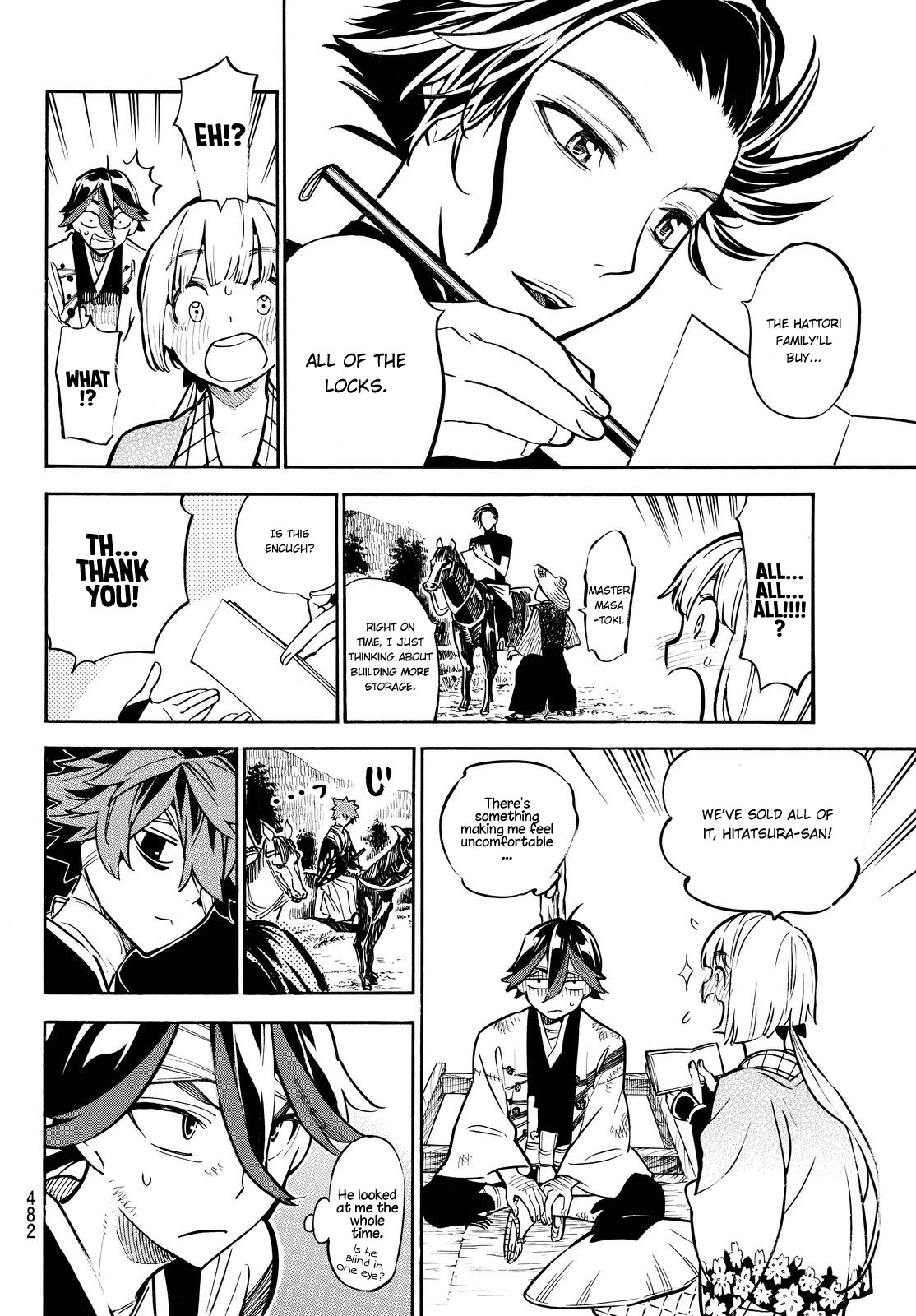 Mononote: Edo Kiketsu Ninja Emaki Chapter 19 page 13 - 