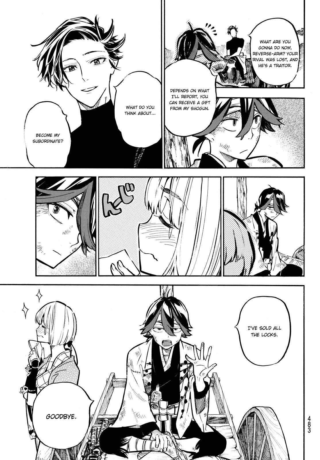 Mononote: Edo Kiketsu Ninja Emaki Chapter 19 page 14 - 