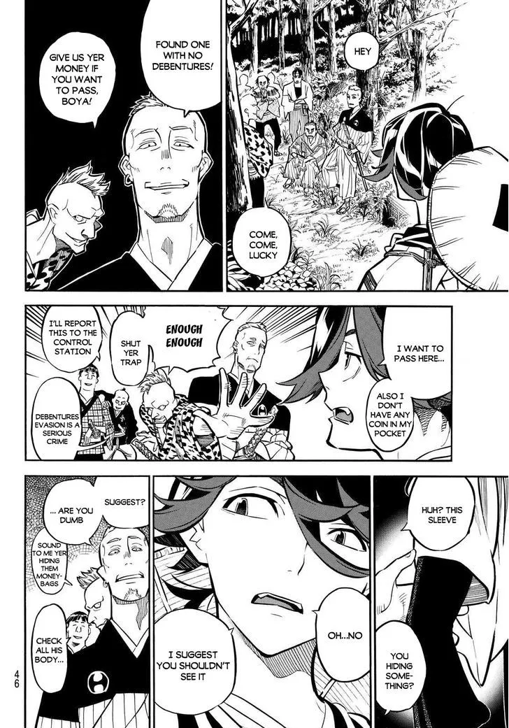 Mononote: Edo Kiketsu Ninja Emaki Chapter 3 page 13 - 
