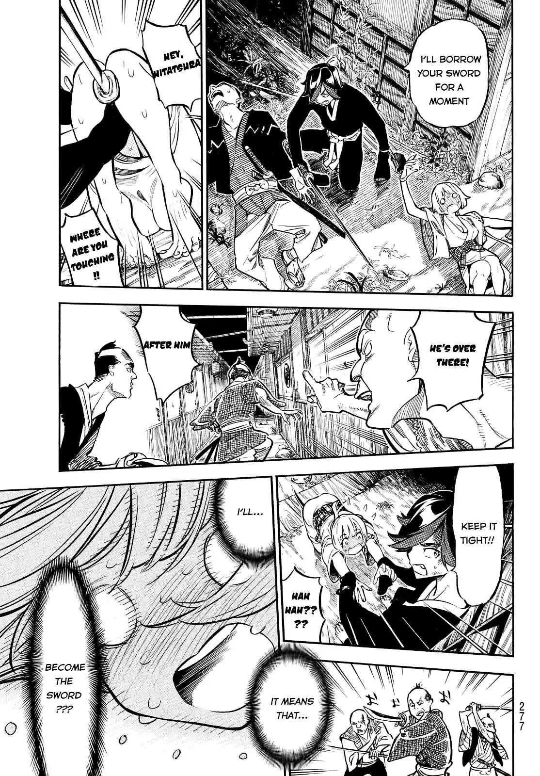 Mononote: Edo Kiketsu Ninja Emaki Chapter 8 page 18 - 