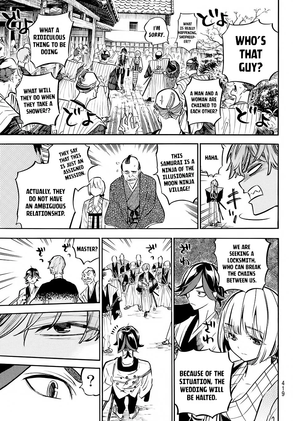 Mononote: Edo Kiketsu Ninja Emaki Chapter 9 page 14 - 