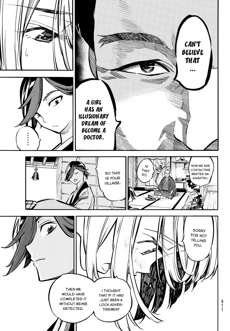 Mononote: Edo Kiketsu Ninja Emaki Chapter 9 page 6 - 