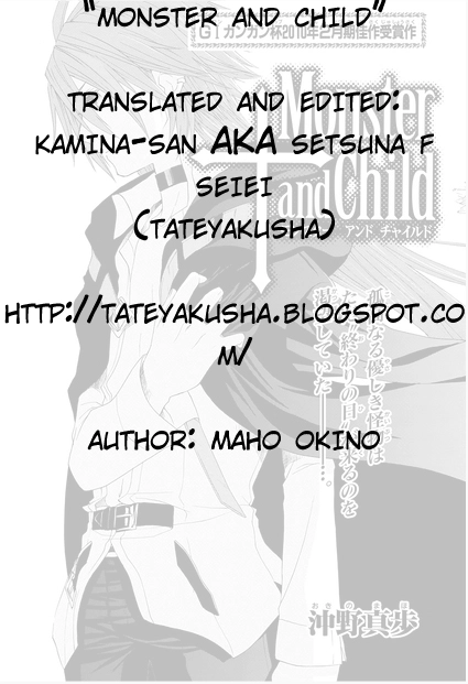Read Monster and Child chapter 0 image 28 on Lezhin