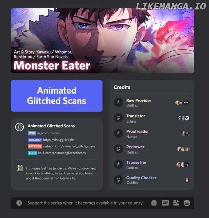 Monster Eater Adventurer Chapter 96 page 1 - 