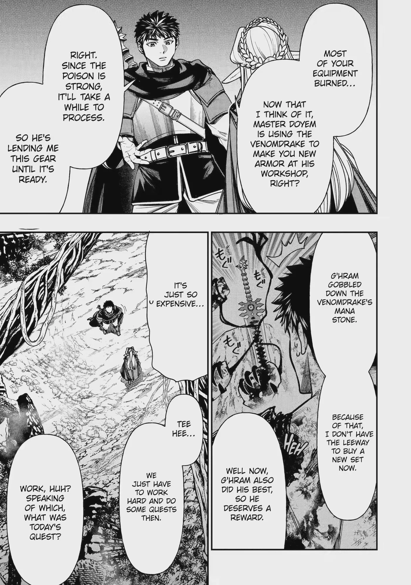 Read Monster Eater chapter 14.1 image 4 on Lezhin