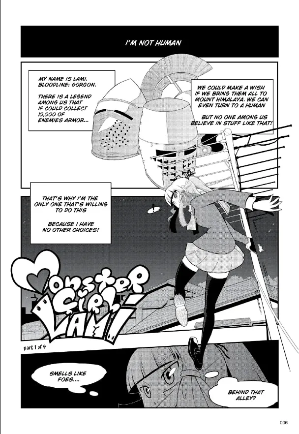 Monster Girl Chapter 1 page 2 - 
