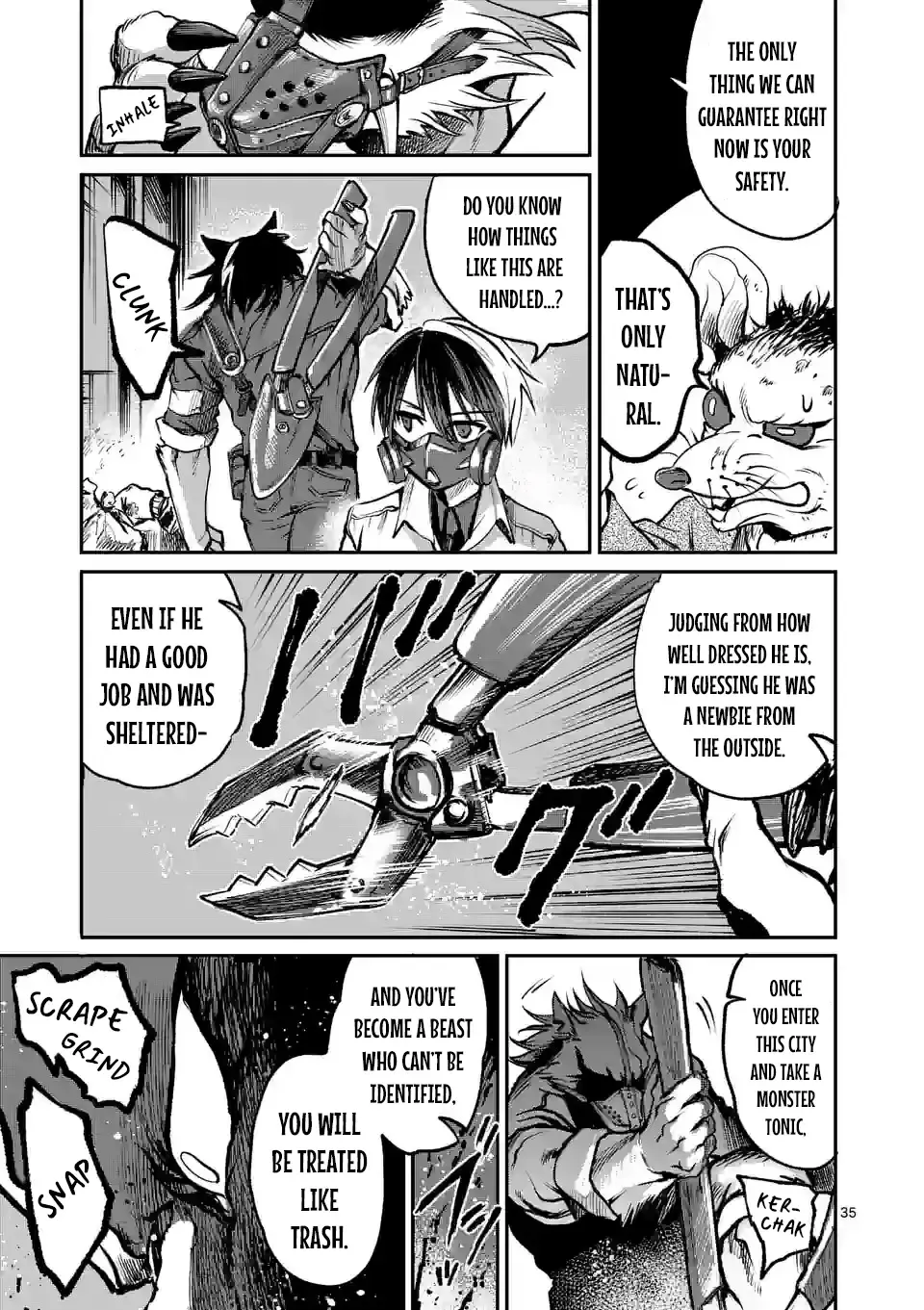 Read Monster Holic chapter 1 image 33 on Lezhin