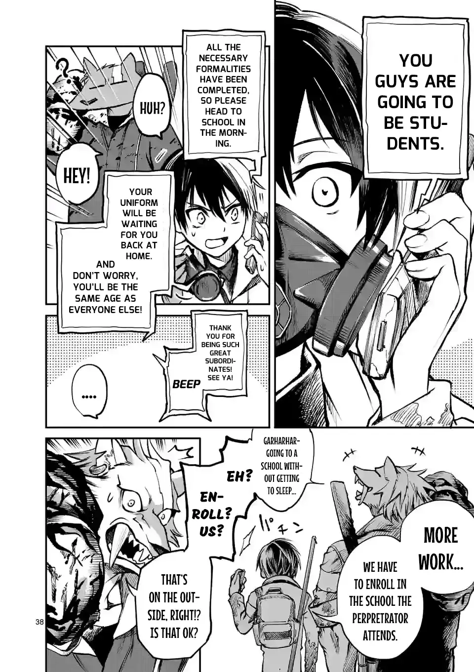 Read Monster Holic chapter 1 image 36 on Lezhin