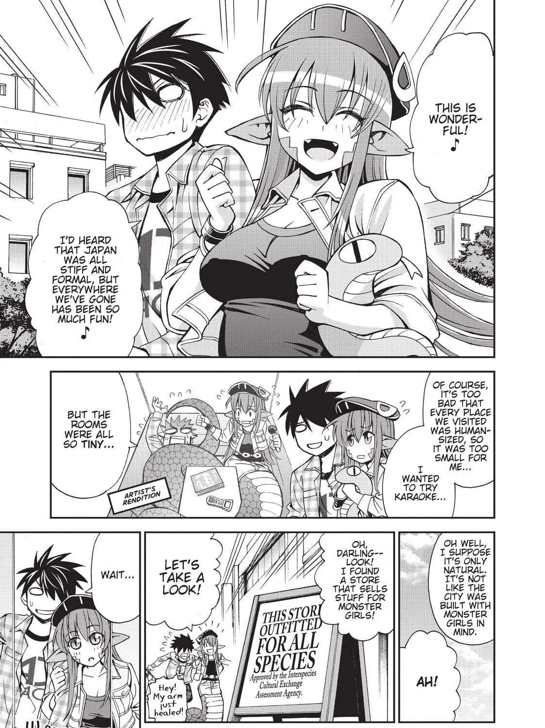 Read Monster Musume chapter 2 image 8 on Lezhin