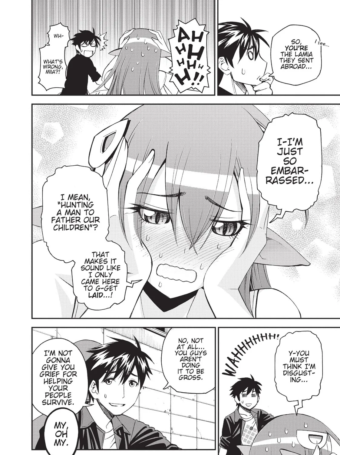 Read Monster Musume chapter 27 image 36 on Lezhin