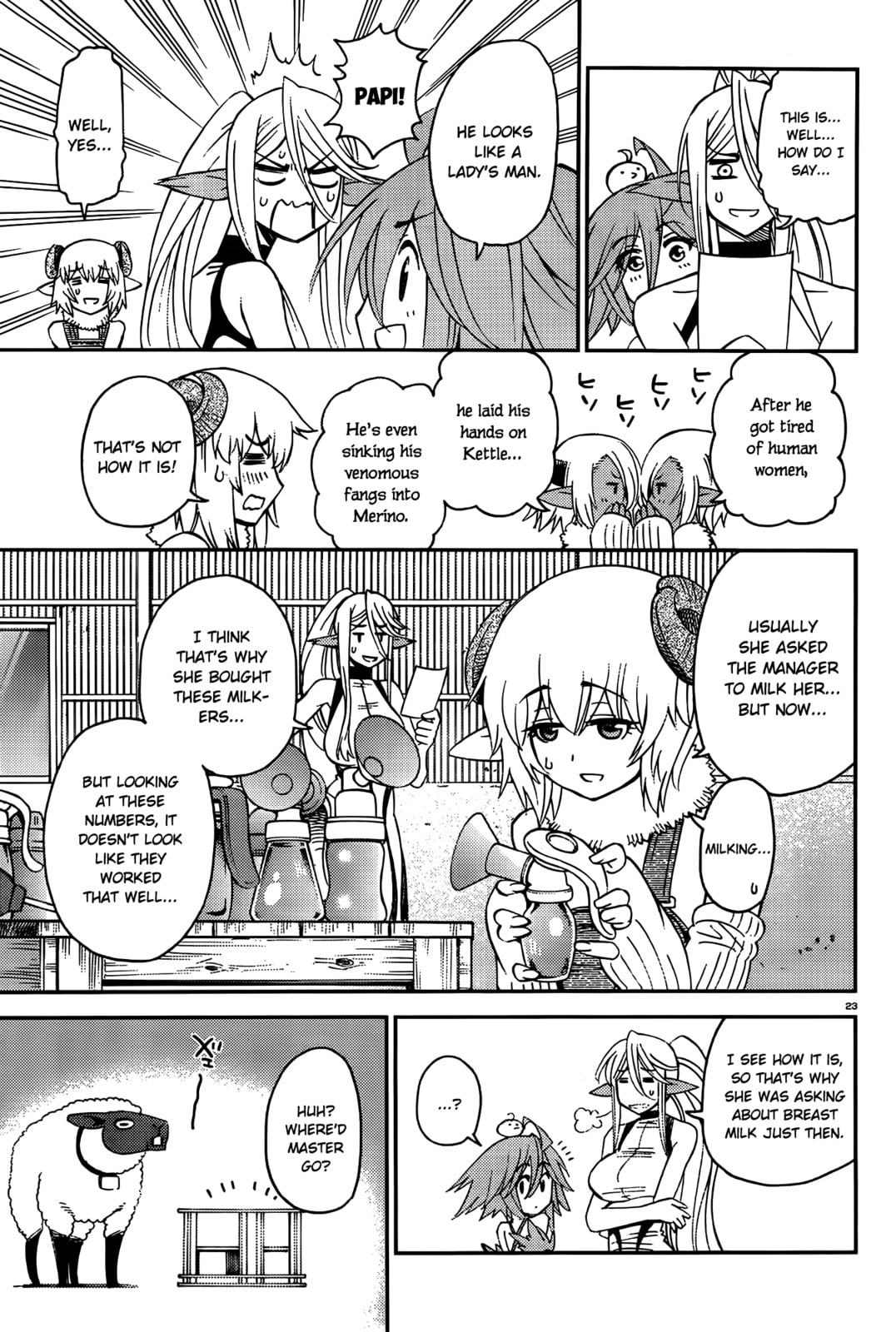 Read Monster Musume chapter 33.1 image 22 on Lezhin