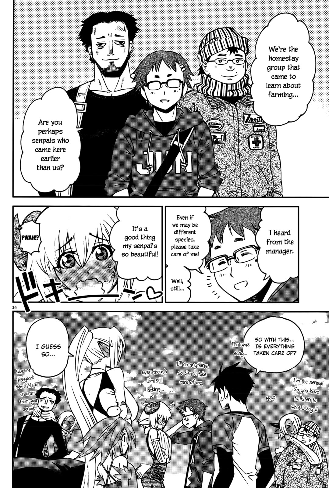 Read Monster Musume chapter 33.1 image 33 on Lezhin