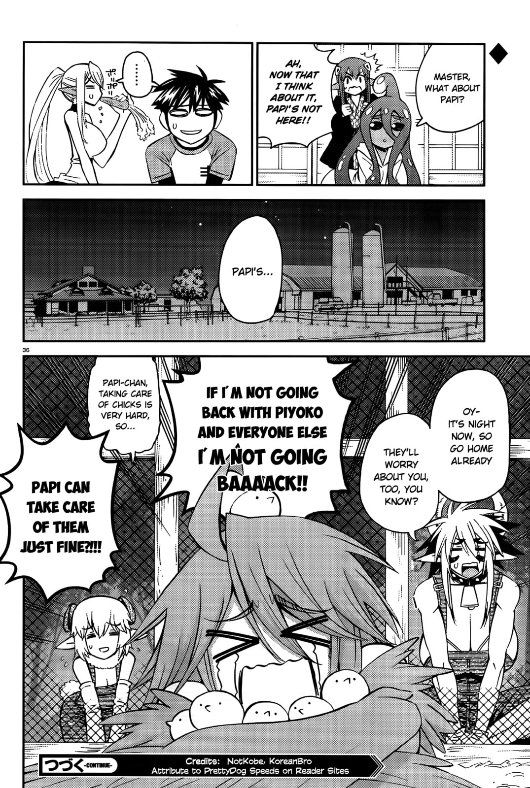 Read Monster Musume chapter 33.1 image 35 on Lezhin