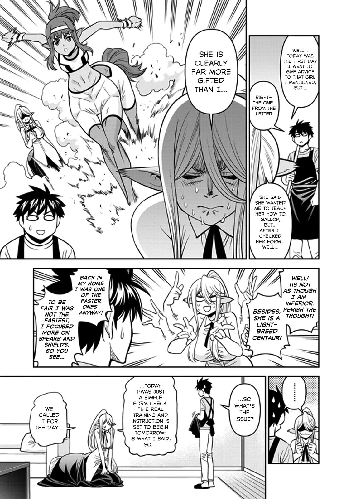 Read Monster Musume chapter 68.1 image 6 on Lezhin
