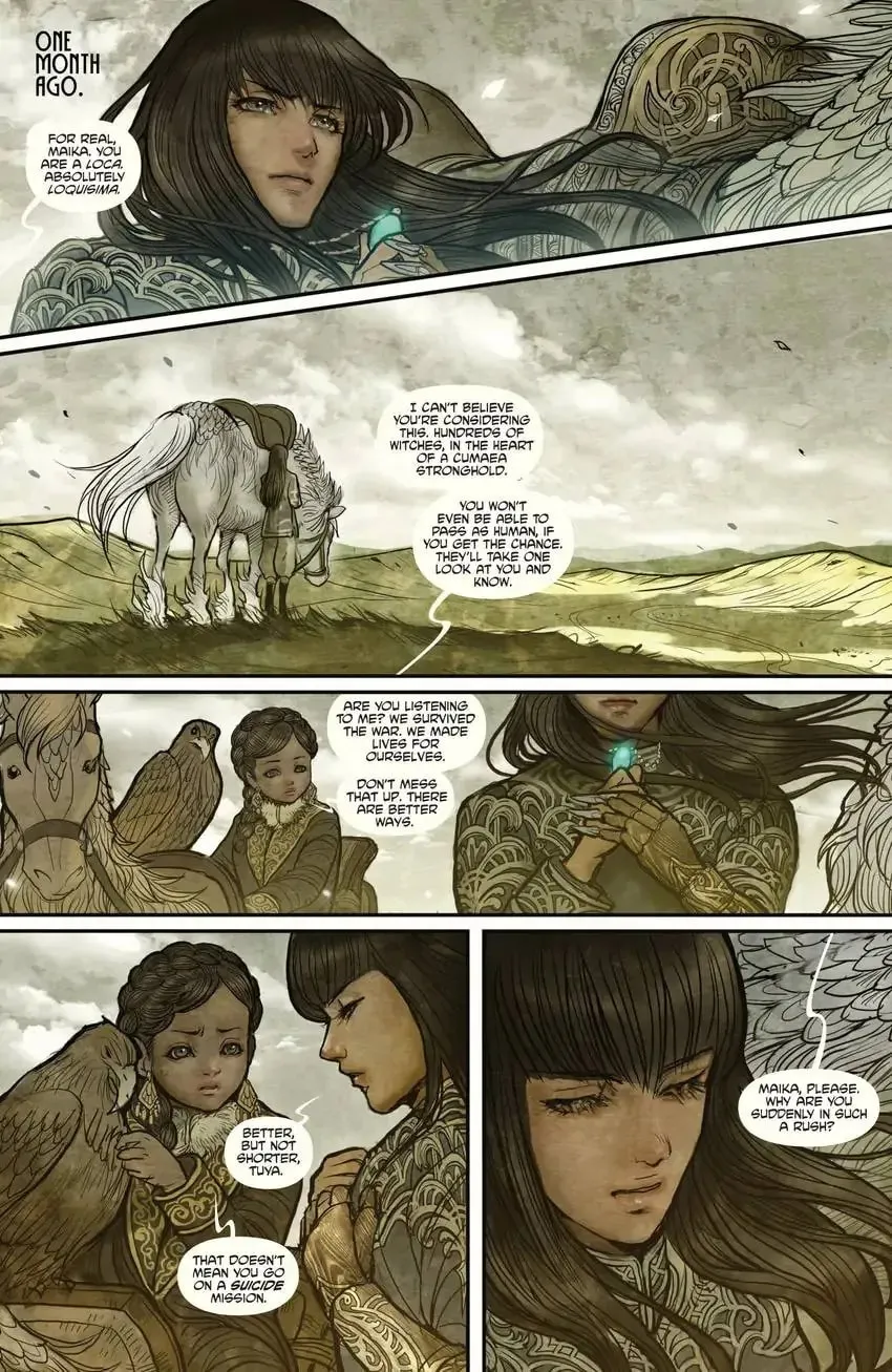 Read Monstress chapter 1 image 12 on Lezhin