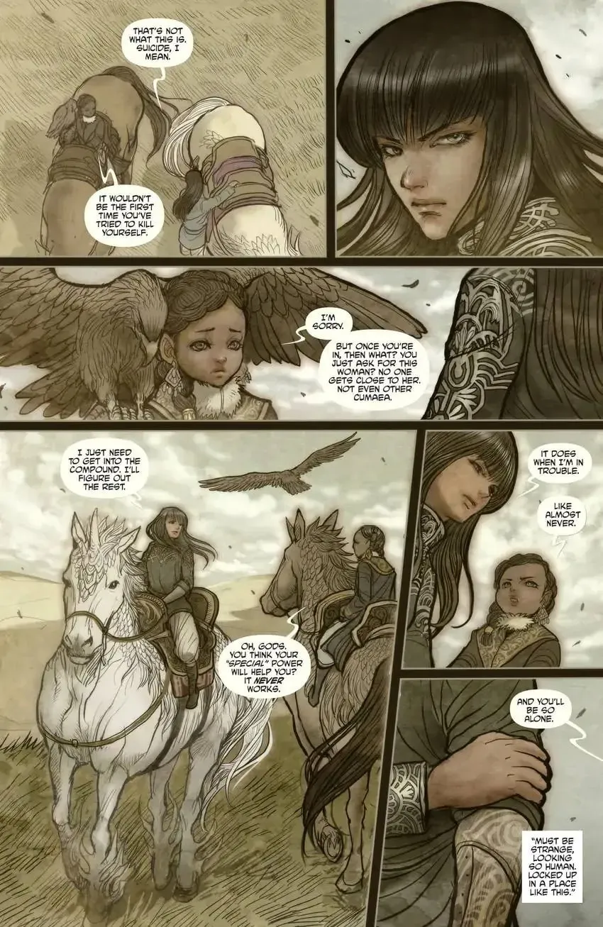 Read Monstress chapter 1 image 13 on Lezhin