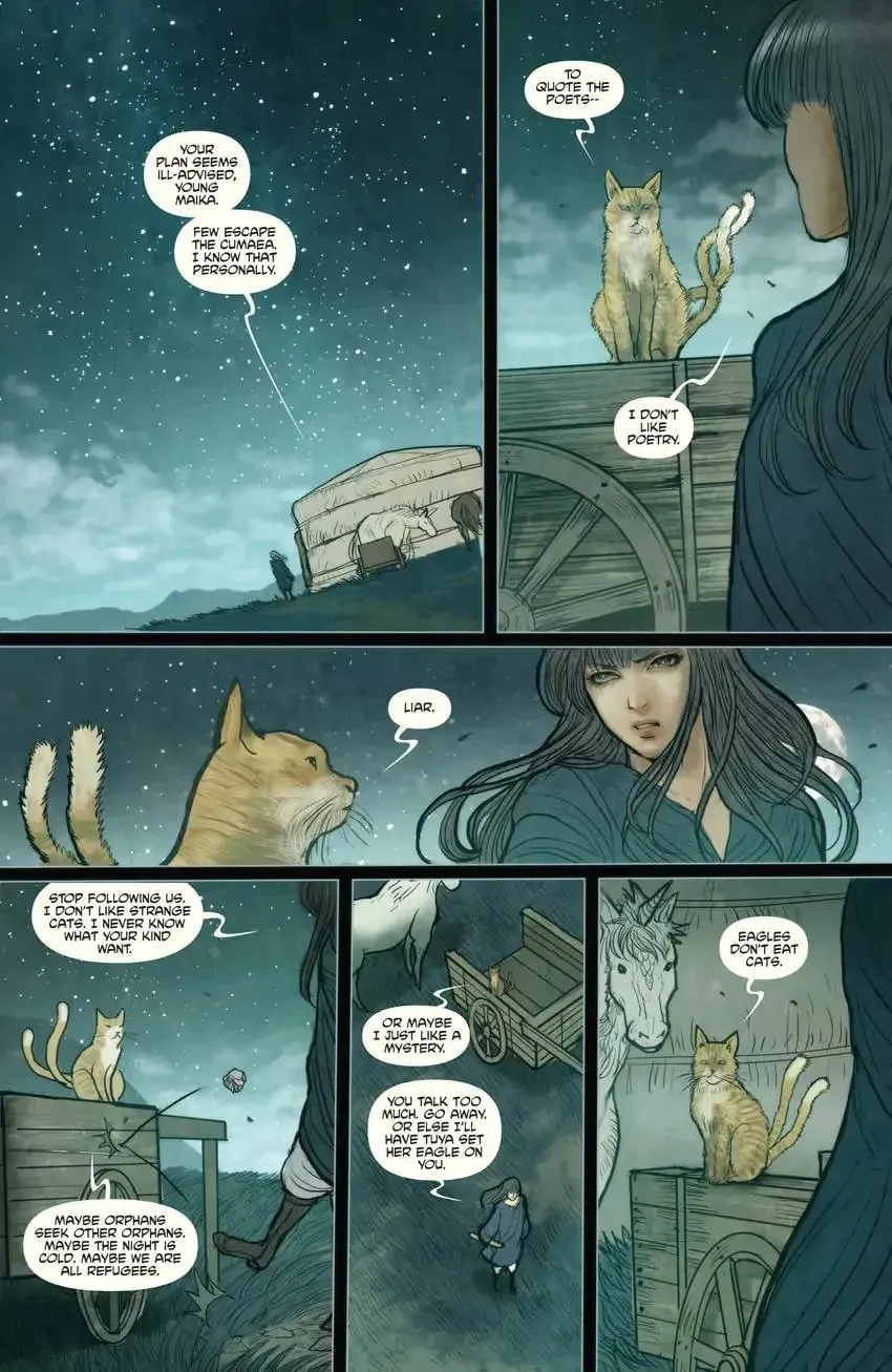 Read Monstress chapter 1 image 18 on Lezhin