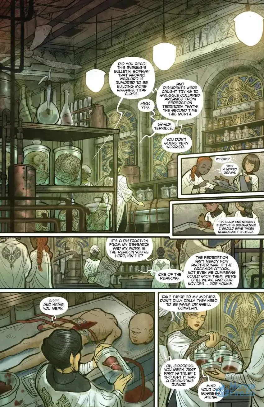 Read Monstress chapter 1 image 32 on Lezhin