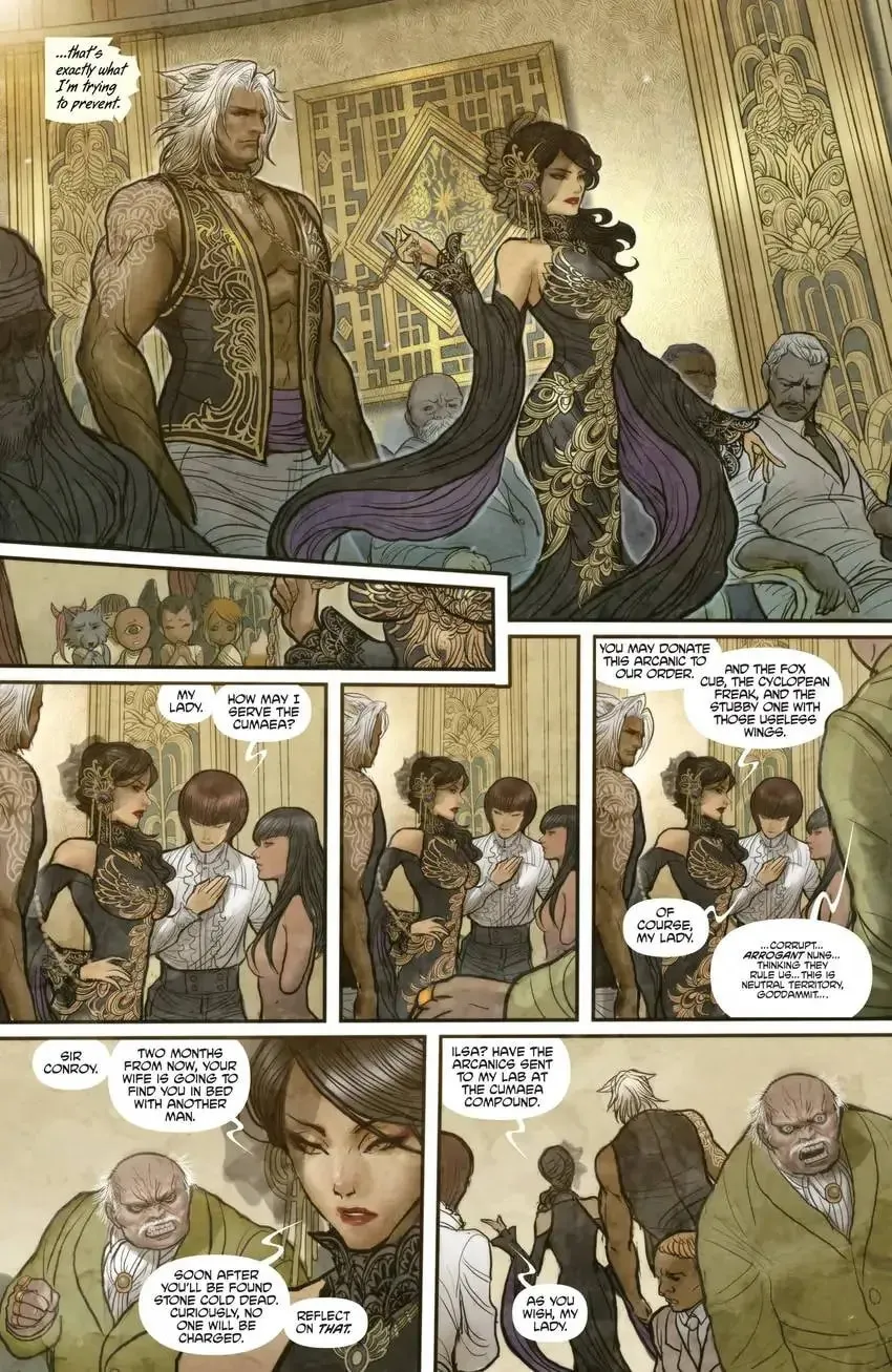 Read Monstress chapter 1 image 4 on Lezhin